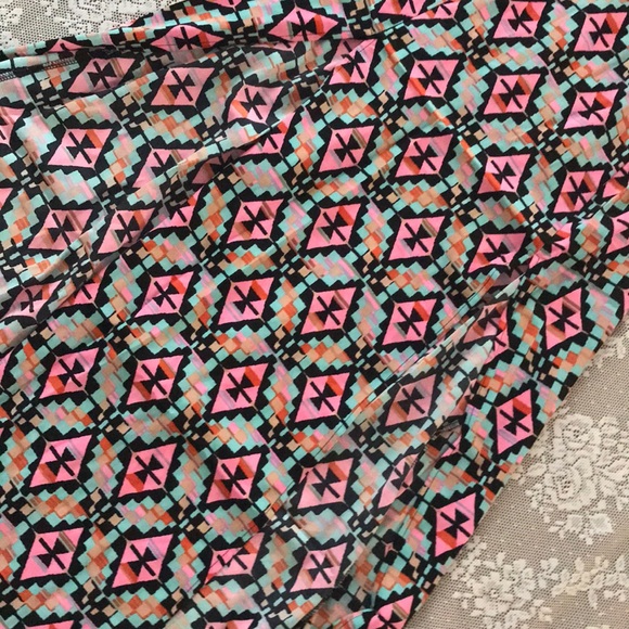 New GEO AZTEC BOHO CUTOUT MAXI Dress EMILIO PUCCI STYLE - Picture 4 of 8